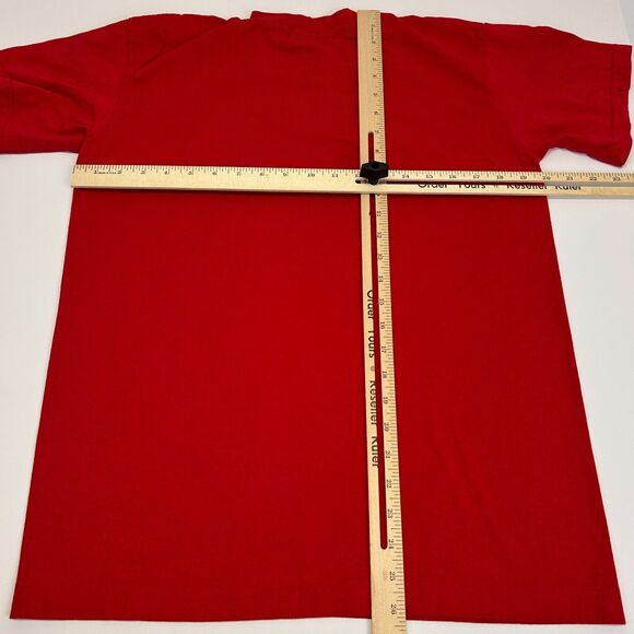 Vintage 90s Venice Italy Princess Cruises T Shirt Cruise Liner Ship Red S Small - Picture 7 of 7